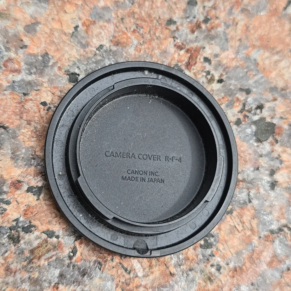 Canon R-F-4 Camera Cover, Body Cap, for EOS M Mirrorless Cameras